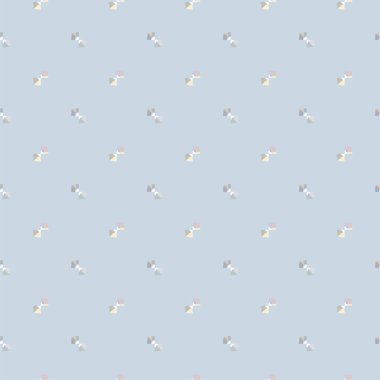 Geometrik süslemeli kusursuz desen. vektör illüstrasyonu