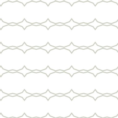 Geometrik süslemeli vektör deseni. Kusursuz tasarım dokusu