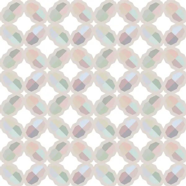 Seamless Pattern Geometric Ornament Vector Illustration — Stock Vector