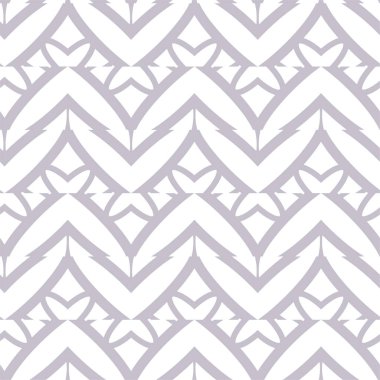 Geometrik süslemeli kusursuz desen. vektör illüstrasyonu