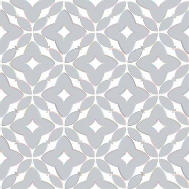 Soyut geometrik şekilli kusursuz desen