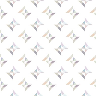 Soyut geometrik şekilli kusursuz desen