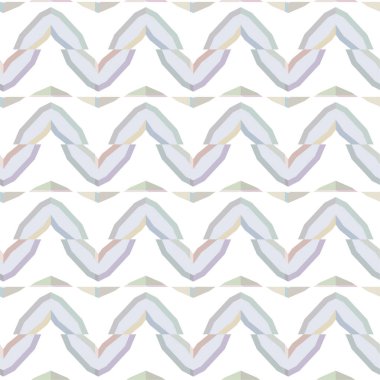 Geometrik süslemeli vektör deseni. Kusursuz tasarım dokusu 