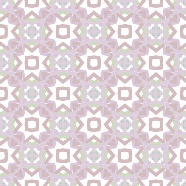 Geometrik süslemeli vektör deseni. Kusursuz tasarım dokusu