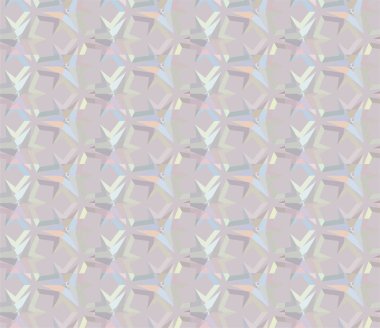 Geometrik süslemeli vektör deseni. Kusursuz tasarım dokusu.