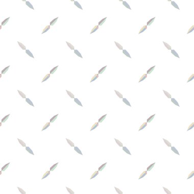 Geometrik süslemeli vektör deseni. Kusursuz tasarım dokusu 