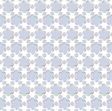 Soyut geometrik şekilli kusursuz desen