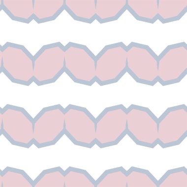 Geometrik süslemeli kusursuz desen. vektör illüstrasyonu