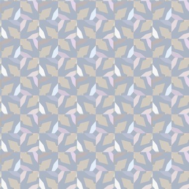 Soyut geometrik şekilli kusursuz desen