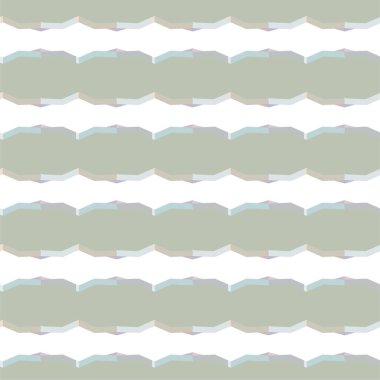 Geometrik süslemeli vektör deseni. Kusursuz tasarım dokusu