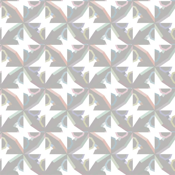 Patrón Vectorial Ornamental Geométrico Textura Diseño Sin Costuras — Archivo Imágenes Vectoriales