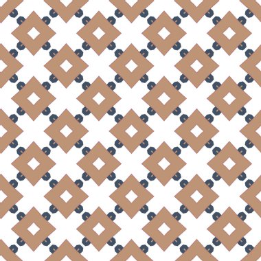 Geometrik süslemeli vektör deseni. Kusursuz tasarım dokusu