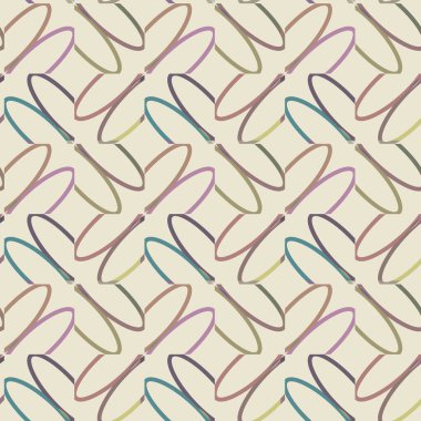 Soyut süs vektör deseni. Kusursuz tasarım dokusu