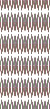 Geometrik süslemeli kusursuz desen. vektör illüstrasyonu