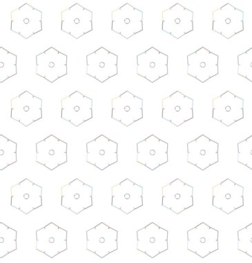 Geometrik süslemeli vektör deseni. Kusursuz tasarım dokusu 