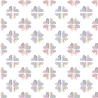 Geometrik süslemeli vektör deseni. Kusursuz tasarım dokusu 