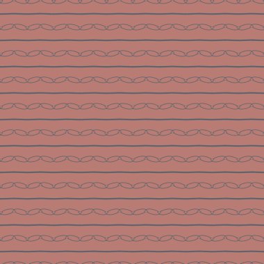 Geometrik süslemeli vektör deseni. Kusursuz tasarım dokusu 