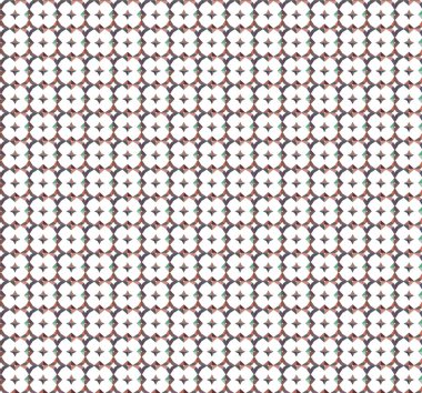 Geometrik süslemeli vektör deseni. Kusursuz tasarım dokusu 