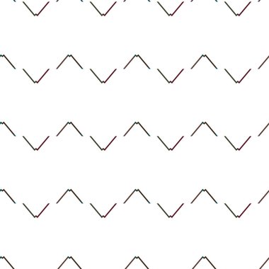 Geometrik süslemeli vektör deseni. Kusursuz tasarım dokusu 