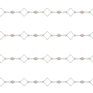Geometrik süslemeli vektör deseni. Kusursuz tasarım dokusu
