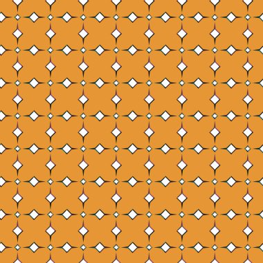 Geometrik süslemeli vektör deseni. Kusursuz tasarım dokusu 