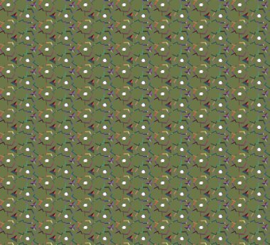 Geometrik süslemeli vektör deseni. Kusursuz tasarım dokusu 