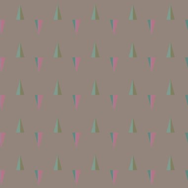 Geometrik süslemeli vektör deseni. Kusursuz tasarım dokusu 