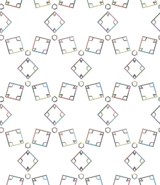 Геометрический Орнаментальный Векторный Рисунок Бесшовная Текстура Дизайна — стоковый вектор