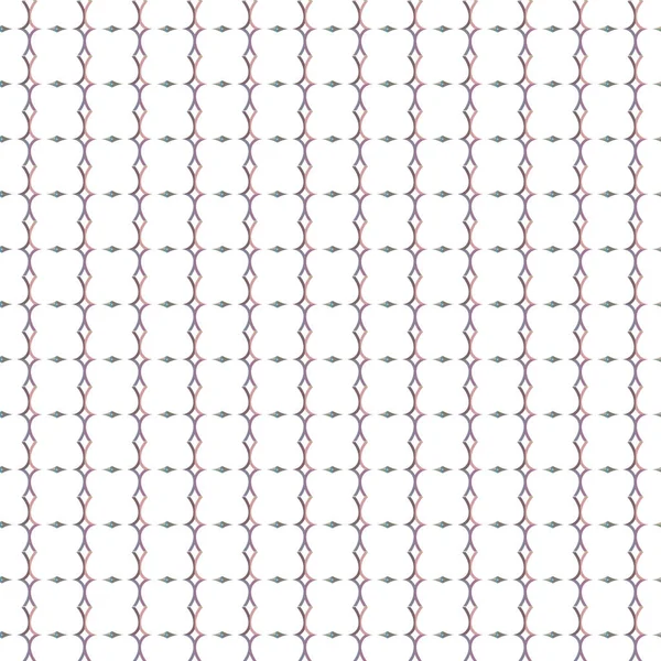 Geometrik Süslemeli Vektör Deseni Kusursuz Tasarım Dokusu — Stok Vektör