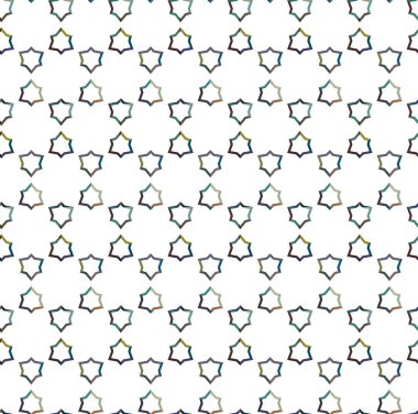 Geometrik süslemeli vektör deseni. Kusursuz tasarım dokusu 
