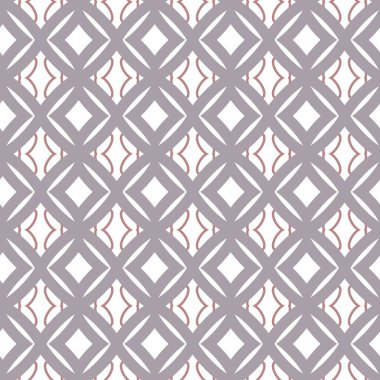 Geometrik süslemeli vektör deseni. Kusursuz tasarım dokusu 