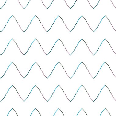 Geometrik süslemeli vektör deseni. Kusursuz tasarım dokusu 