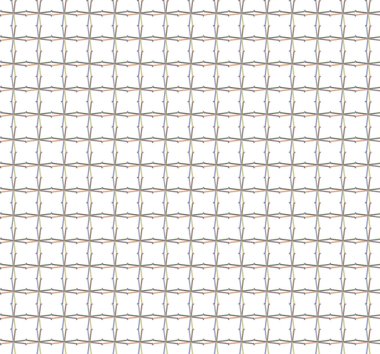 Geometrik süslemeli vektör deseni. Kusursuz tasarım dokusu 