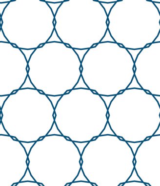 Geometrik süslemeli vektör deseni. Kusursuz tasarım dokusu