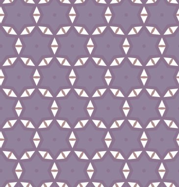Geometrik süslemeli vektör deseni. Kusursuz tasarım dokusu 
