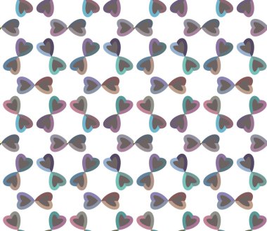 Geometrik süslemeli vektör deseni. Kusursuz tasarım dokusu 