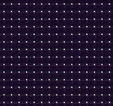 Geometrik süslemeli vektör deseni. Kusursuz tasarım dokusu