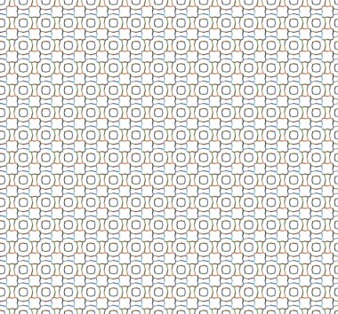 Geometrik süslemeli vektör deseni. Kusursuz tasarım dokusu 