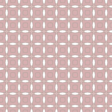 Geometrik süslemeli vektör deseni. Kusursuz tasarım dokusu 