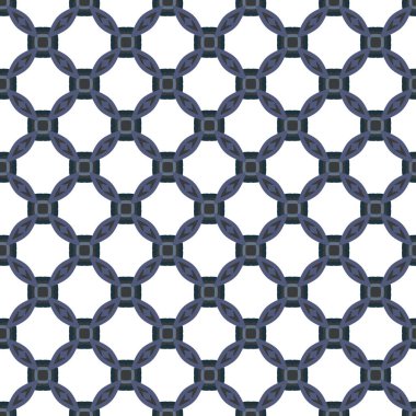 Geometrik süslemeli vektör deseni. Kusursuz tasarım dokusu