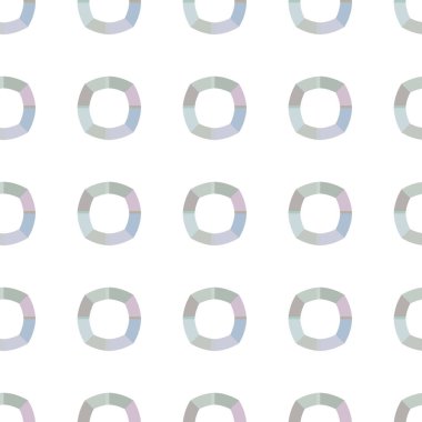 Geometrik süslemeli vektör deseni. Kusursuz tasarım dokusu 