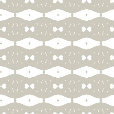Geometrik süslemeli vektör deseni. Kusursuz tasarım dokusu
