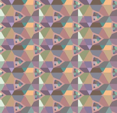 Soyut süs vektör deseni. Kusursuz tasarım dokusu