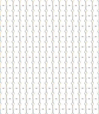 Geometrik süslemeli vektör deseni. Kusursuz tasarım dokusu 