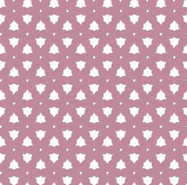 Geometrik süslemeli vektör deseni. Kusursuz tasarım dokusu 