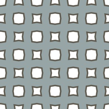 Geometrik süslemeli vektör deseni. Kusursuz tasarım dokusu 