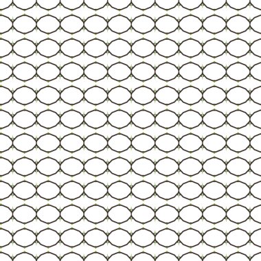 Geometrik süslemeli vektör deseni. Kusursuz tasarım dokusu 