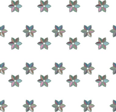 Geometrik süslemeli vektör deseni. Kusursuz tasarım dokusu