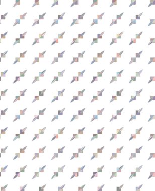 Geometrik süslemeli vektör deseni. Kusursuz tasarım dokusu 