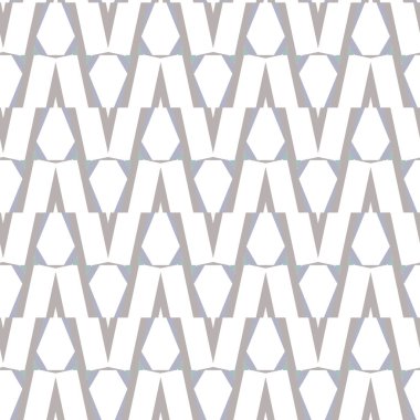 Geometrik süslemeli vektör deseni. Kusursuz tasarım dokusu